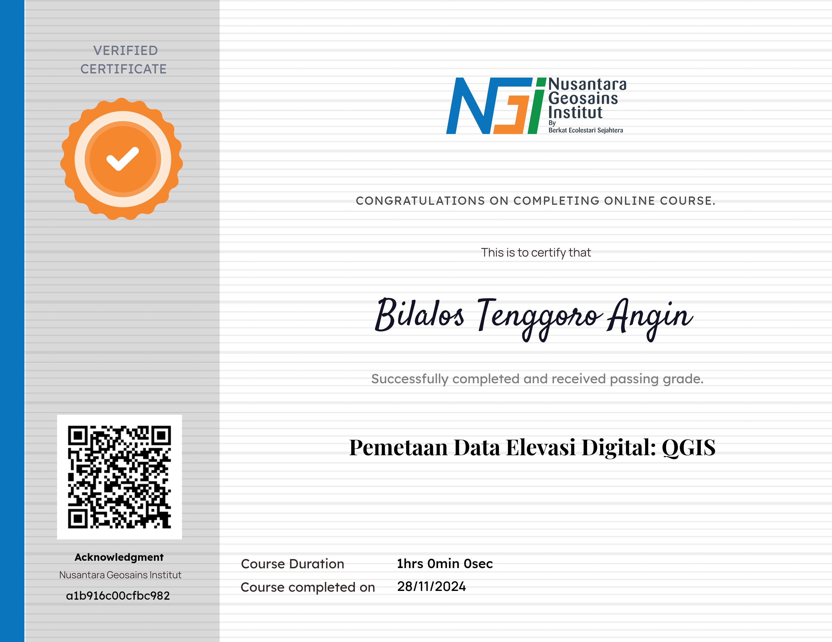 Pemetaan Data Elevasi Digital: QGIS