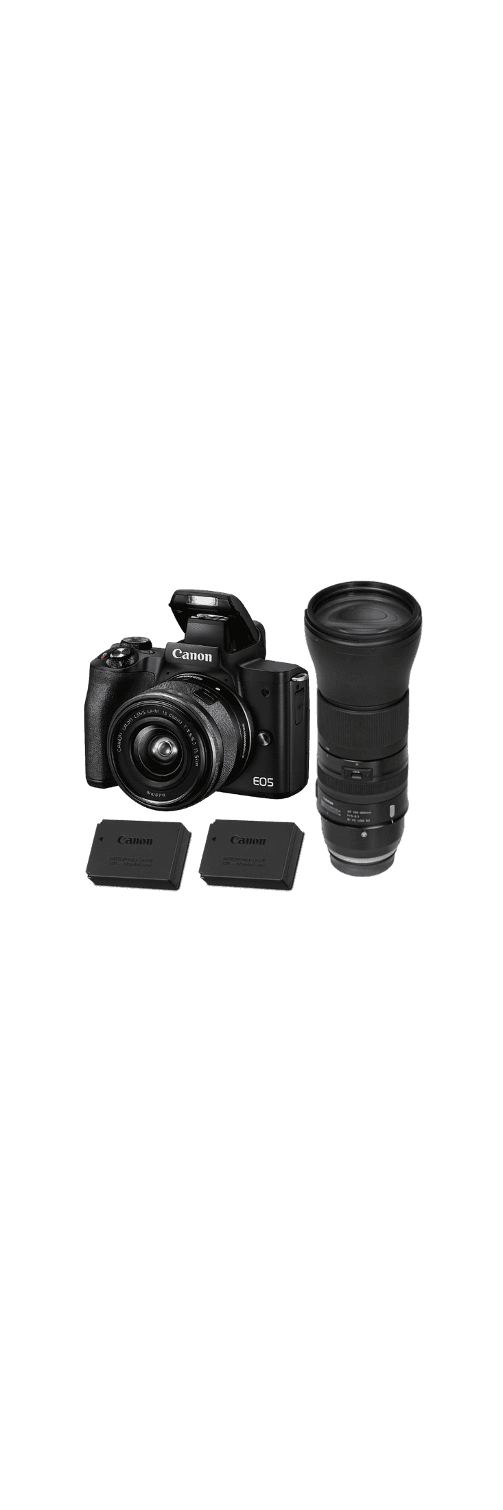 Paket Mirrorless Cannon EOS M50 C