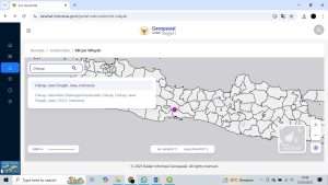 Pencarain data Peta Indonesia per wilayah